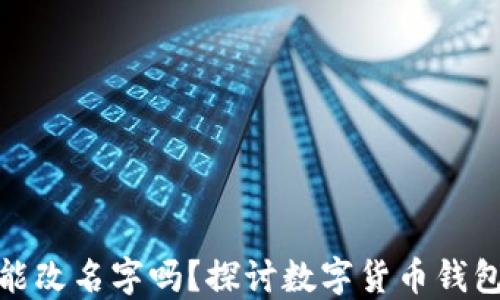 
数字货币钱包能改名字吗？探讨数字货币钱包命名的灵活性